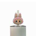 Pink Labu Straw Topper