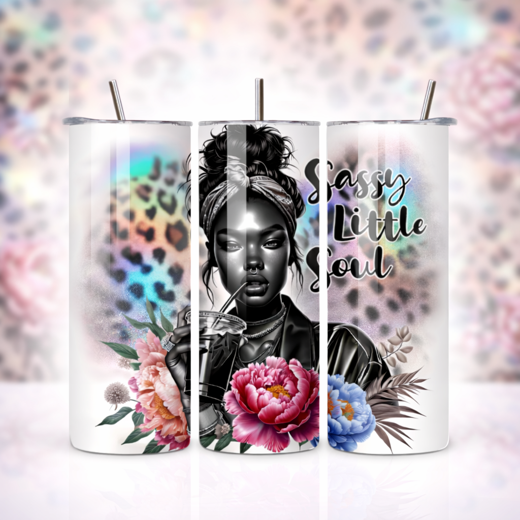 Sassy Little Soul 20oz Skinny Tumbler