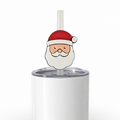 Santa Straw Topper