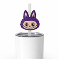 Purple Labu Straw Topper