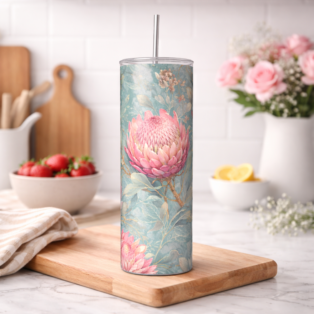 Botanical Protea 20oz Tumbler